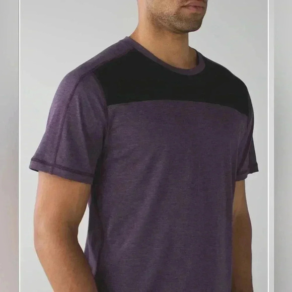 Lululemon Men’s The Driver Short Sleeve Shirt Size Small Medium - Picture 3 of 9